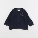 Tape à l'oeil - gilet bleu - 9 mois
