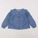 Vertbaudet - blouse bleu - 6 ans