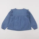 Vertbaudet - blouse bleu - 6 ans
