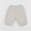 Petit Bateau - pantalon doublé beige - 3 mois