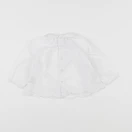 Boutchou - blouse blanc - 6 mois