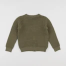 Little Cigogne - gilet vert - 4 ans