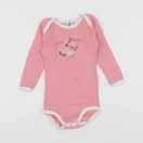 Petit Bateau - body rose - 18 mois
