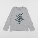 Vertbaudet - tee-shirt gris - 8 ans