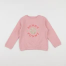 Vertbaudet - sweat rose - 5 ans