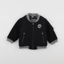 IKKS - veste doublé, imprimé au dos noir - 12 mois