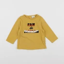 Tape à l'oeil - tee-shirt jaune - 6 mois