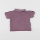 Vertbaudet - polo violet - 12 mois