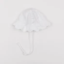 Jacadi - chapeau blanc - 3 mois