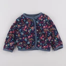 Vertbaudet - veste réversible bleu - 6 mois
