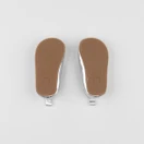 H&M - chaussons argent - pointure 16/17