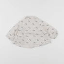 Boutchou - blouse beige, bleu - 3 mois