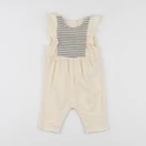 Vertbaudet - combinaison beige - 3 mois