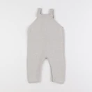 Vertbaudet - salopette beige - 6 mois