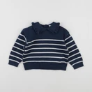 Vertbaudet - pull bleu - 2 ans