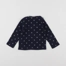 Petit Bateau - maillot de corps bleu - 12 mois