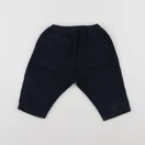 Petit Bateau - pantalon bleu - 12 mois