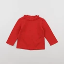Vertbaudet - tee-shirt rouge - 9 mois