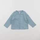 Petit Bateau - tee-shirt bleu - 6 mois