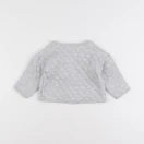 Vertbaudet - sweat gris - 12 mois