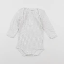 Petit Bateau - body blanc - 6 mois