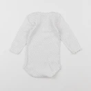 Petit Bateau - body blanc - 6 mois