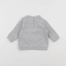 Vertbaudet - sweat gris - 3 mois