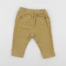 Vertbaudet - pantalon jaune - 9 mois