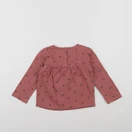 Vertbaudet - tee-shirt rose - 12 mois