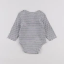 Vertbaudet - body gris - 6 mois