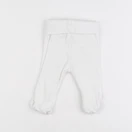 H&M - legging blanc - 1/2 mois