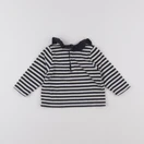 Petit Bateau - tee-shirt beige, bleu - 6 mois
