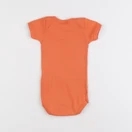 Petit Bateau - body orange - 6 mois