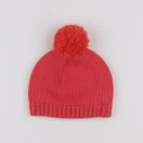 Petit Bateau - bonnet rouge - 2/3 ans