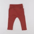 Vertbaudet - jogging rouge - 6 mois