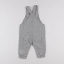 H&M - salopette gris - 6/9 mois