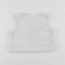Vertbaudet - gilet blanc - 12 mois
