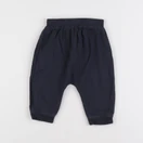 Boutchou - sarouel doublé bleu - 6 mois