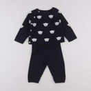 Jacadi - ensemble bleu - 12 mois