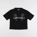 IKKS - tee-shirt noir - 10 ans