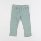 Vertbaudet - pantalon vert - 2 ans