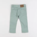 Vertbaudet - pantalon vert - 2 ans