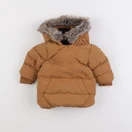 Vertbaudet - doudoune marron - 3 mois