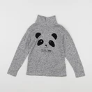 Vertbaudet - sous-pull gris - 5 ans