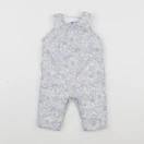 Jacadi - combinaison liberty blanc, bleu - 6 mois