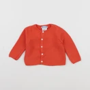 Jacadi - gilet orange - 6 mois