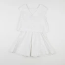 Jacadi - robe blanc - 10 ans