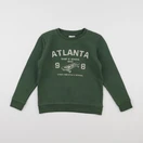 Vertbaudet - sweat vert - 8 ans