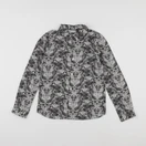 IKKS - chemise gris, blanc - 8 ans
