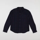 IKKS - chemise bleu, rouge - 10 ans